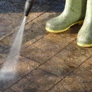 POWER WASH DRIVEWAY
